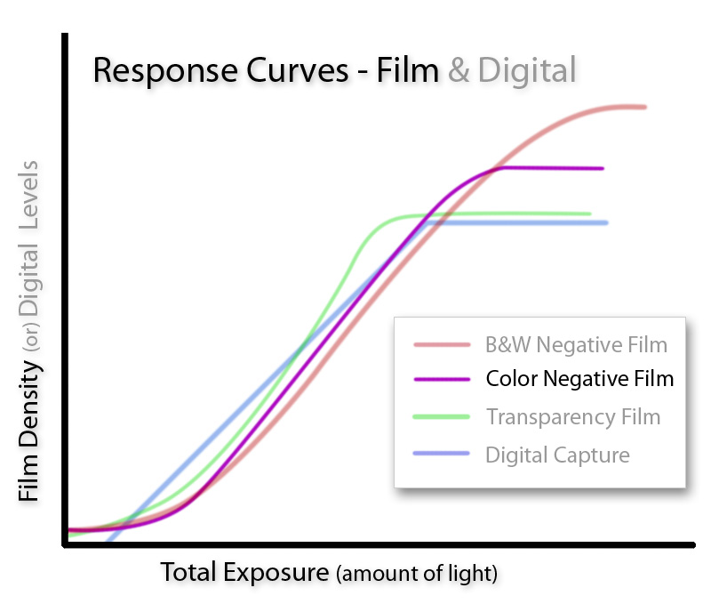 Color Negative Curve Color Negative Curve